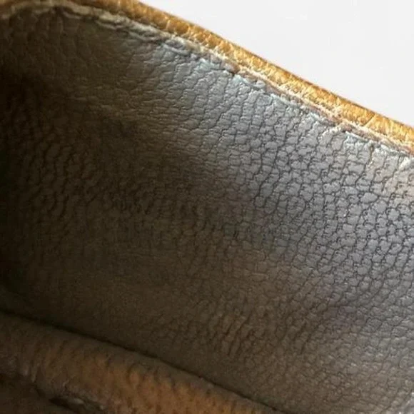 Frye Rounded Toe Tan Leather Patina Ballet Flats Sz 8 coquettegirl balletcore - Picture 7 of 8